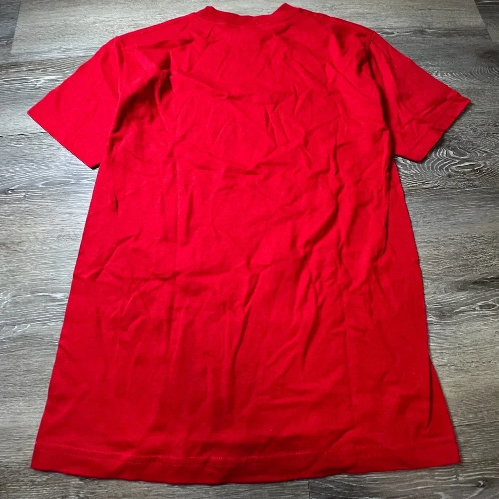 Vintage Red Jumpsuit Apparatus Shirt Mens M Red Graphic Band Tee Emo Pop Punk